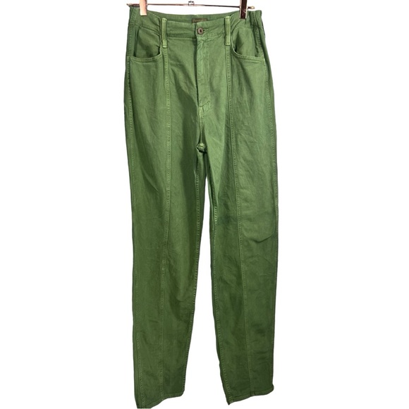 Mother High Waisted Seamed Curb Side Heel Pants 28 - Picture 7 of 14